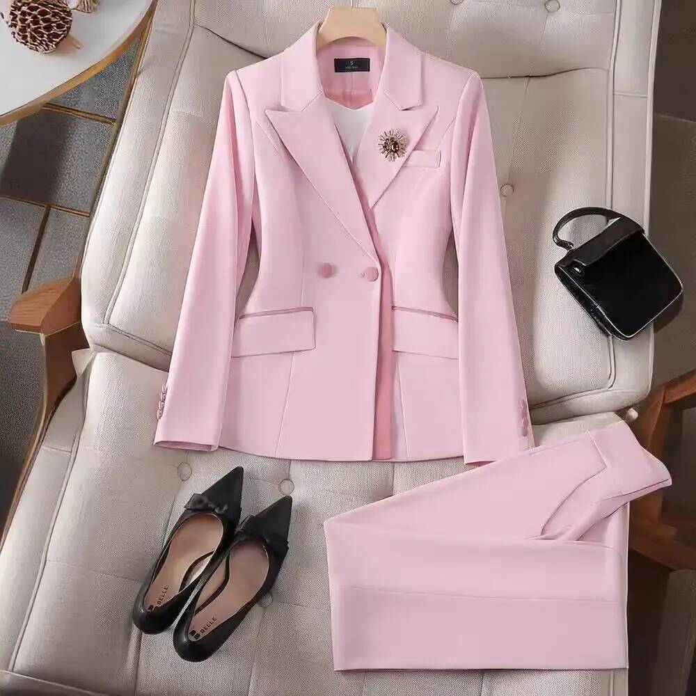 Women Formal Wear Interview - Setelan Celana Kerja Wanita Formal Elegan