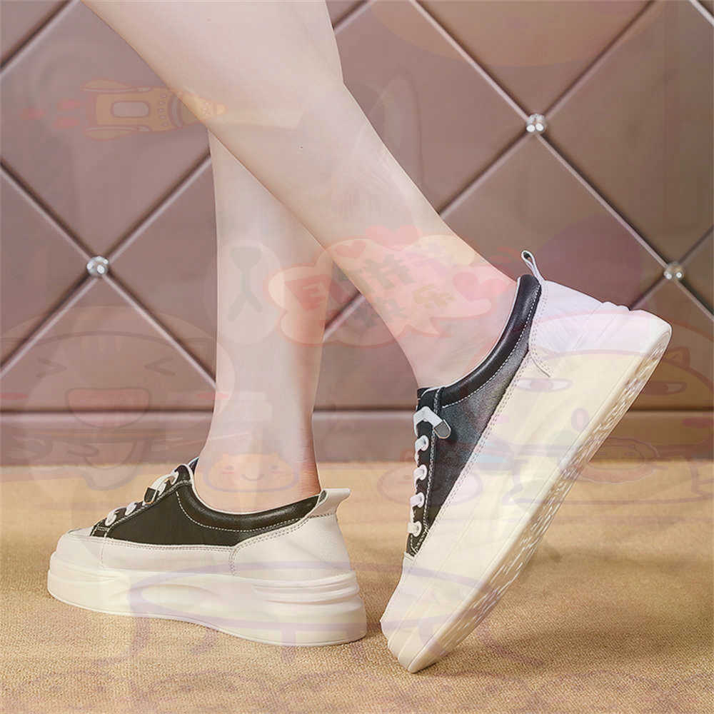 Latest Women Formal Wear - Sepatu Pantofel Chunky Berenda Sepatu Olahraga