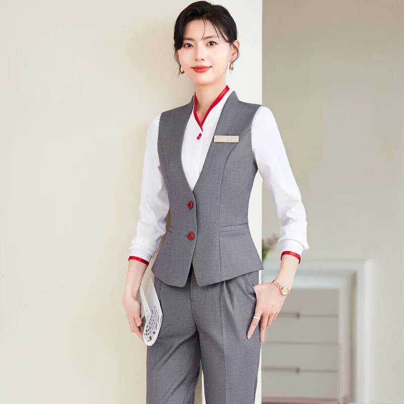 Women Formal Wear Interview - Setelan Celana Formal Ukuran Besar 5XL