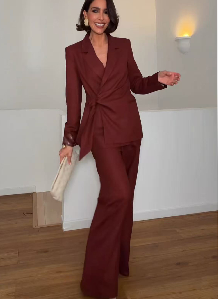 Women'S Office Formal Wear For Ladies - Setelan Blazer Celana Wanita Kantoran Modis