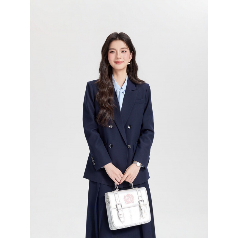 Women Formal Wear Interview - Setelan bisnis wanita warna biru navy