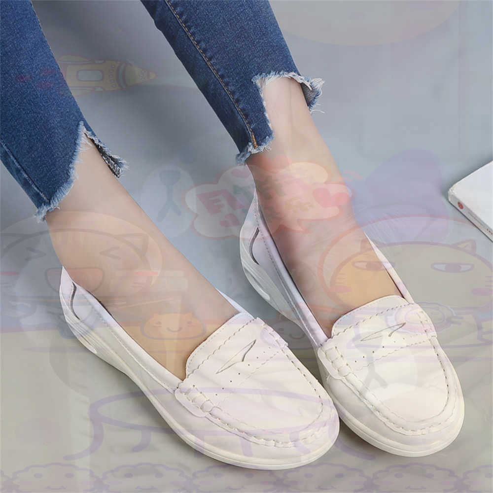 Latest Women Formal Wear - Sepatu Ukuran Besar Wanita Slip-On Lembut