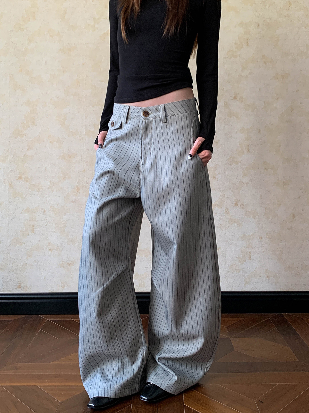 Tailored Trouser Wide - Celana Kasual Pria dan Wanita Gaya