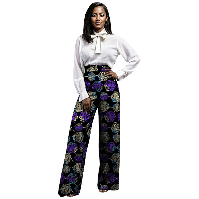 Tailored Trouser Wide - Celana Panjang Wanita Vintage Model Longgar,