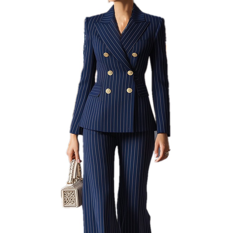 Tailored Trouser Wide - Setelan Jas Wanita Celana Panjang Kaki