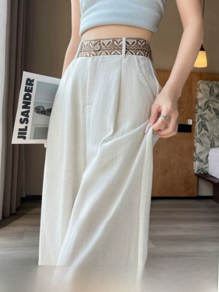 Celana Panjang Wanita High Wai - Tailored Trouser Wide ulasan dan harga