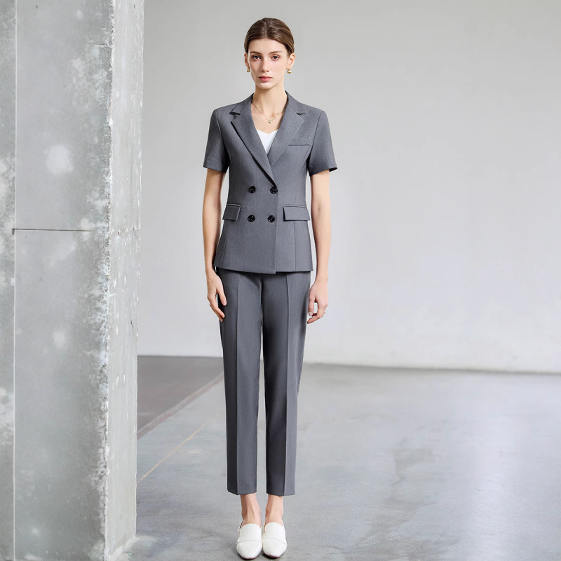 Setelan Wanita Musim Panas Len - Women Formal Wear Interview ulasan dan harga