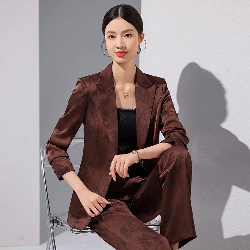 Setelan Celana Formal Kain Ber - Women Formal Wear Interview ulasan dan harga