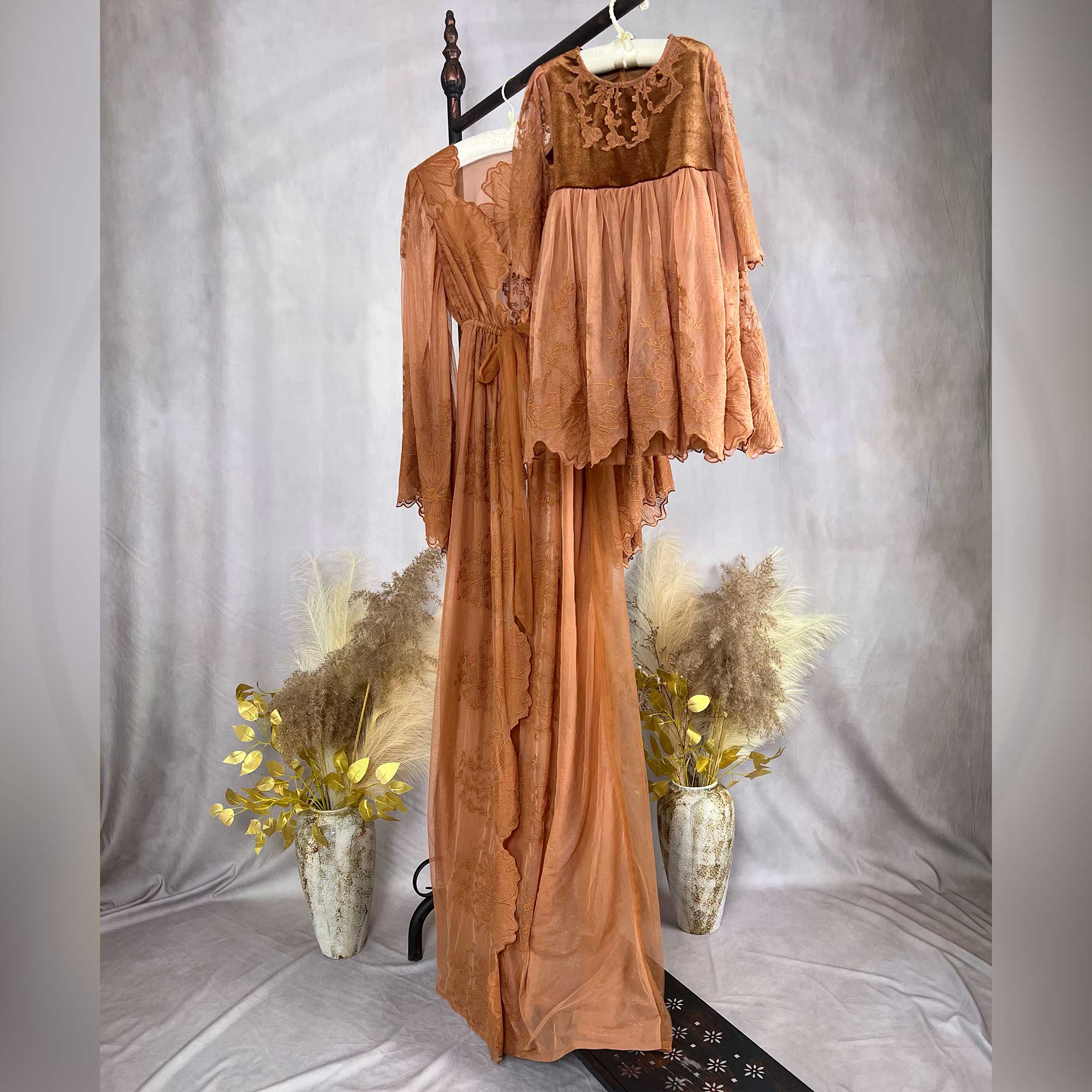 Don & Judy Bohe gaun renda bor - Women Formal Wear Photoshoot ulasan dan harga