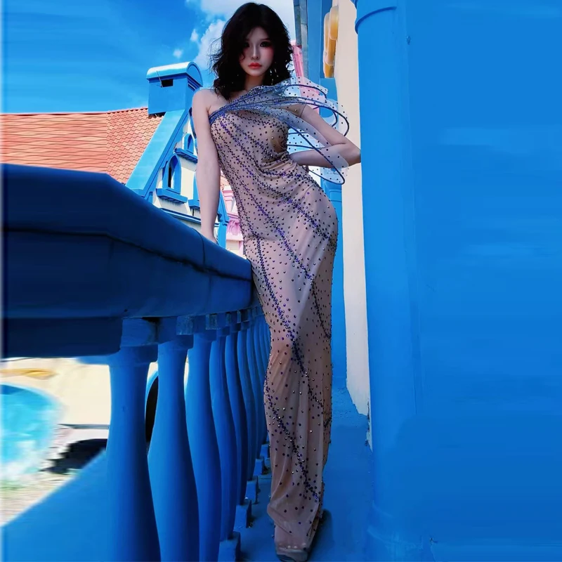 Gaun Panjang Mewah Berhias Ber - Women Formal Wear Photoshoot ulasan dan harga