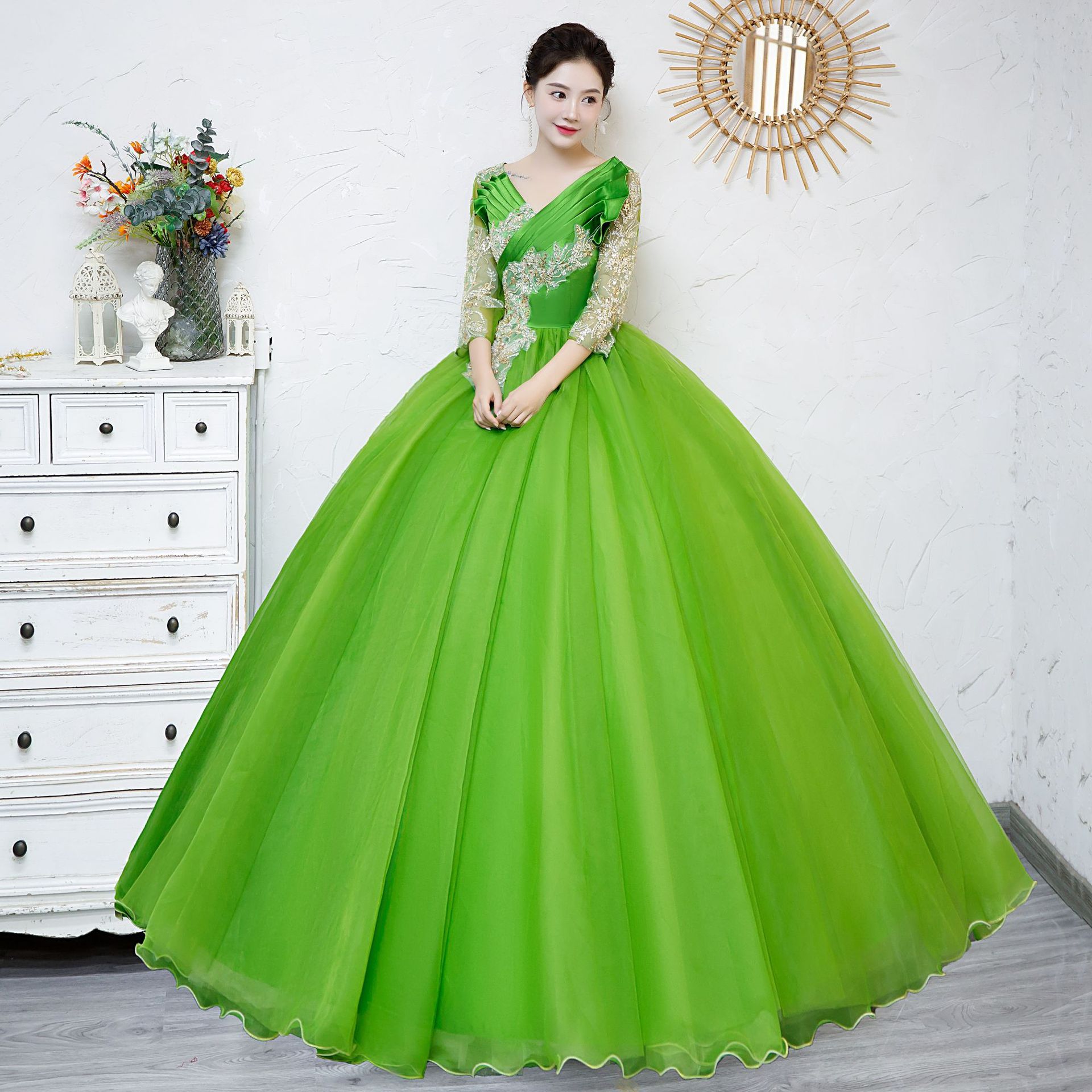 Gaun Prom gaun siap pakai yang - Women Formal Wear Photoshoot ulasan dan harga
