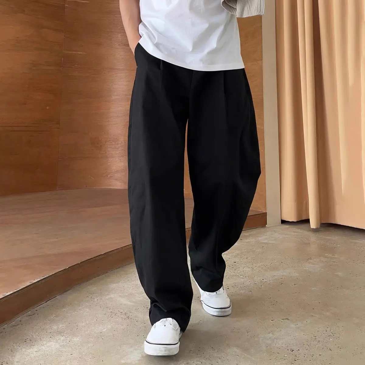 GELITAYIN Celana Panjang Pria  - Tailored Trouser Wide ulasan dan harga