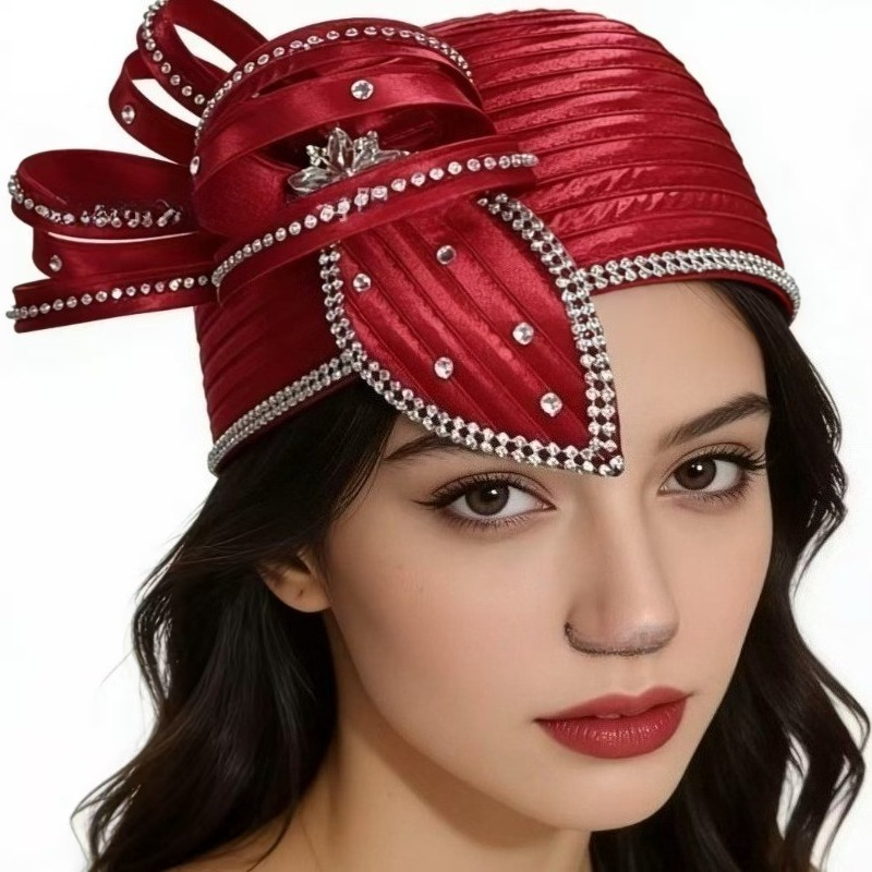 Topi Fascinator Wanita Berhias - Women Formal Wear Photoshoot ulasan dan harga
