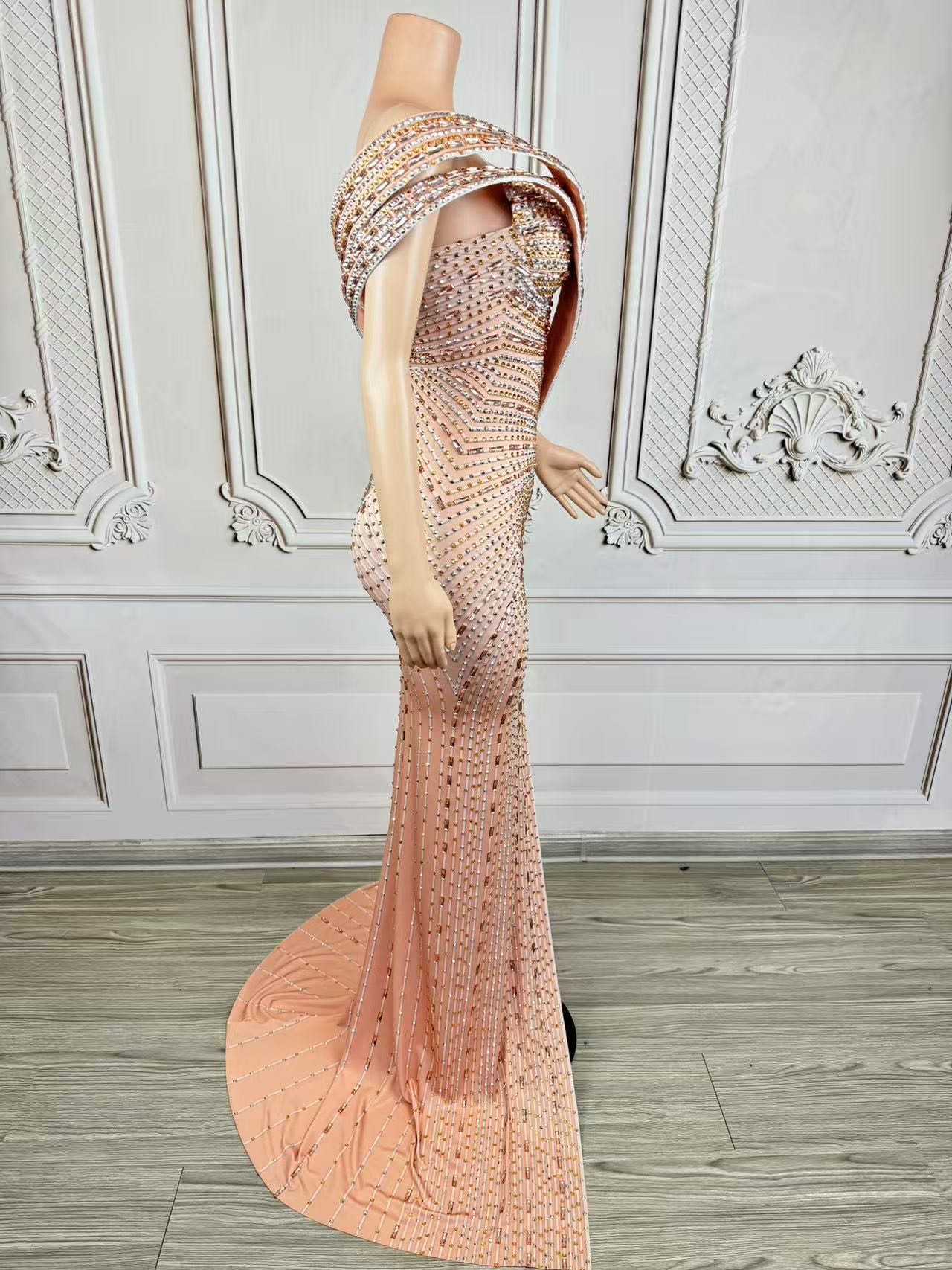 Xiangbin Gaun Panjang Formal K - Women Formal Wear Photoshoot ulasan dan harga