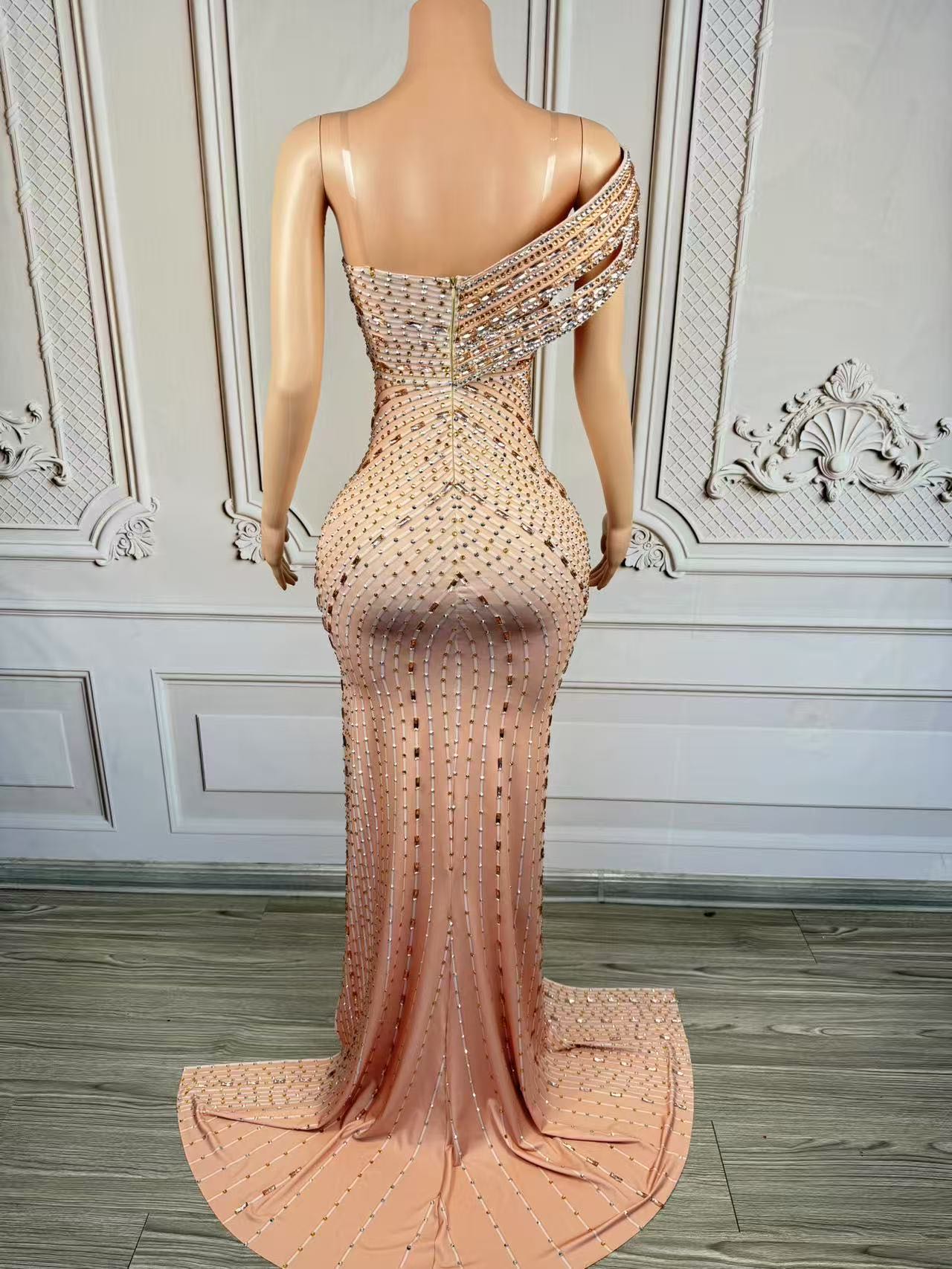 Xiangbin Gaun Panjang Formal K - Women Formal Wear Photoshoot ulasan dan harga
