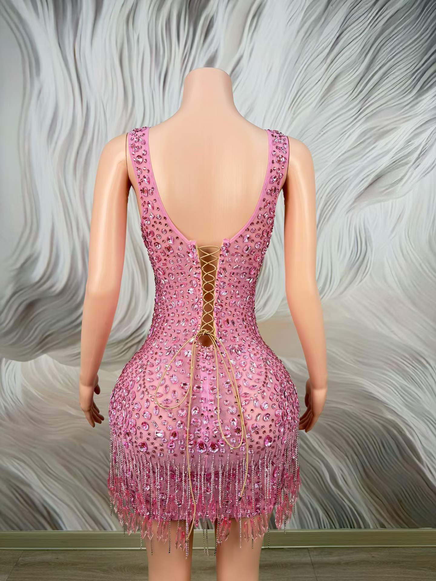 Gaun Mewah Bertabur Batu Krist - Women Formal Wear Photoshoot ulasan dan harga