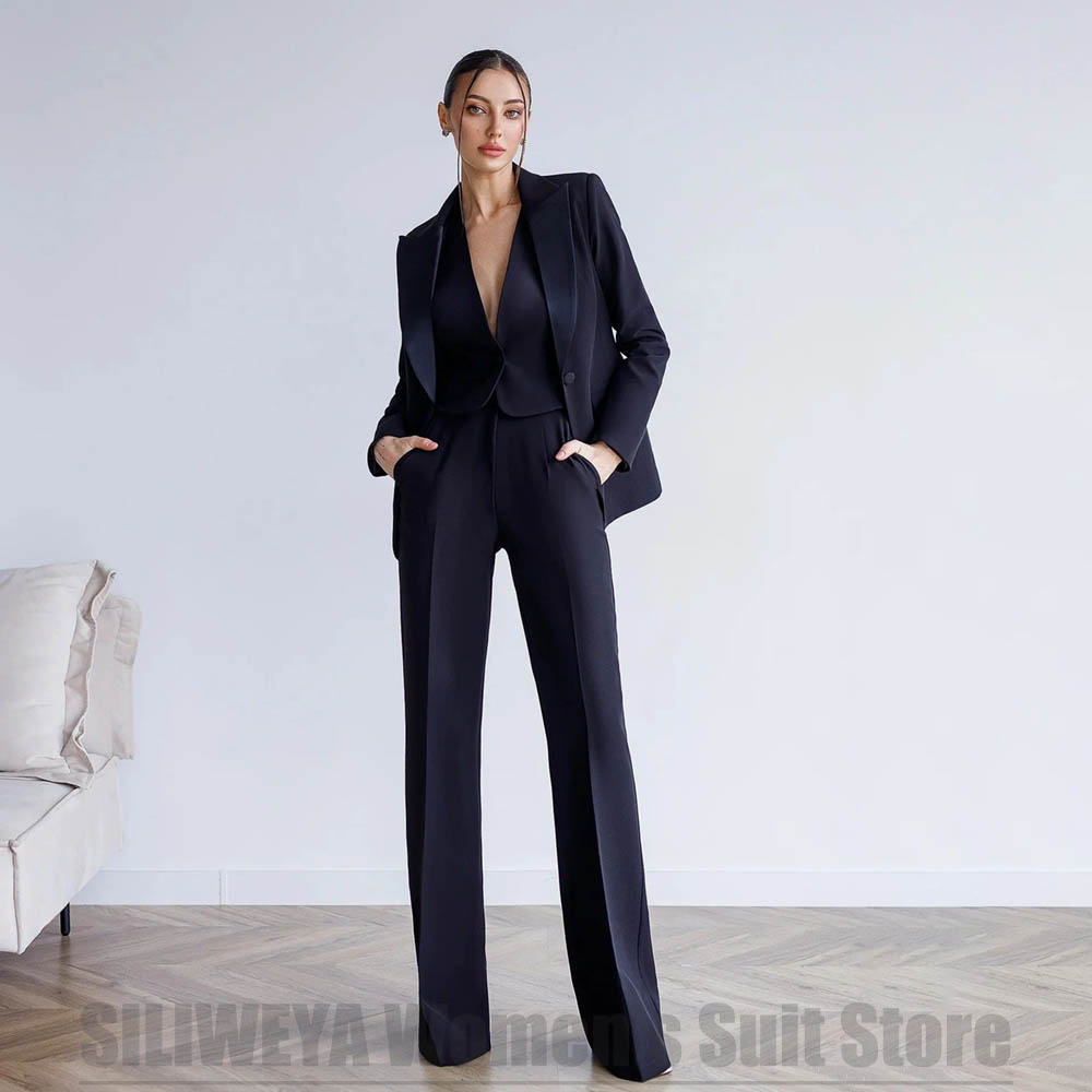 Setelan Jas Wanita 3 Potong Bl - Women Formal Wear For Meeting ulasan dan harga