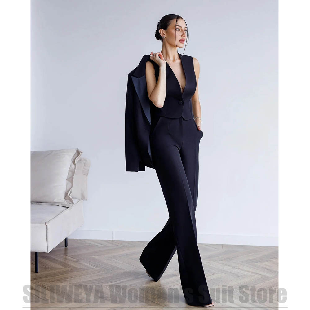 Setelan Jas Wanita 3 Potong Bl - Women Formal Wear For Meeting ulasan dan harga