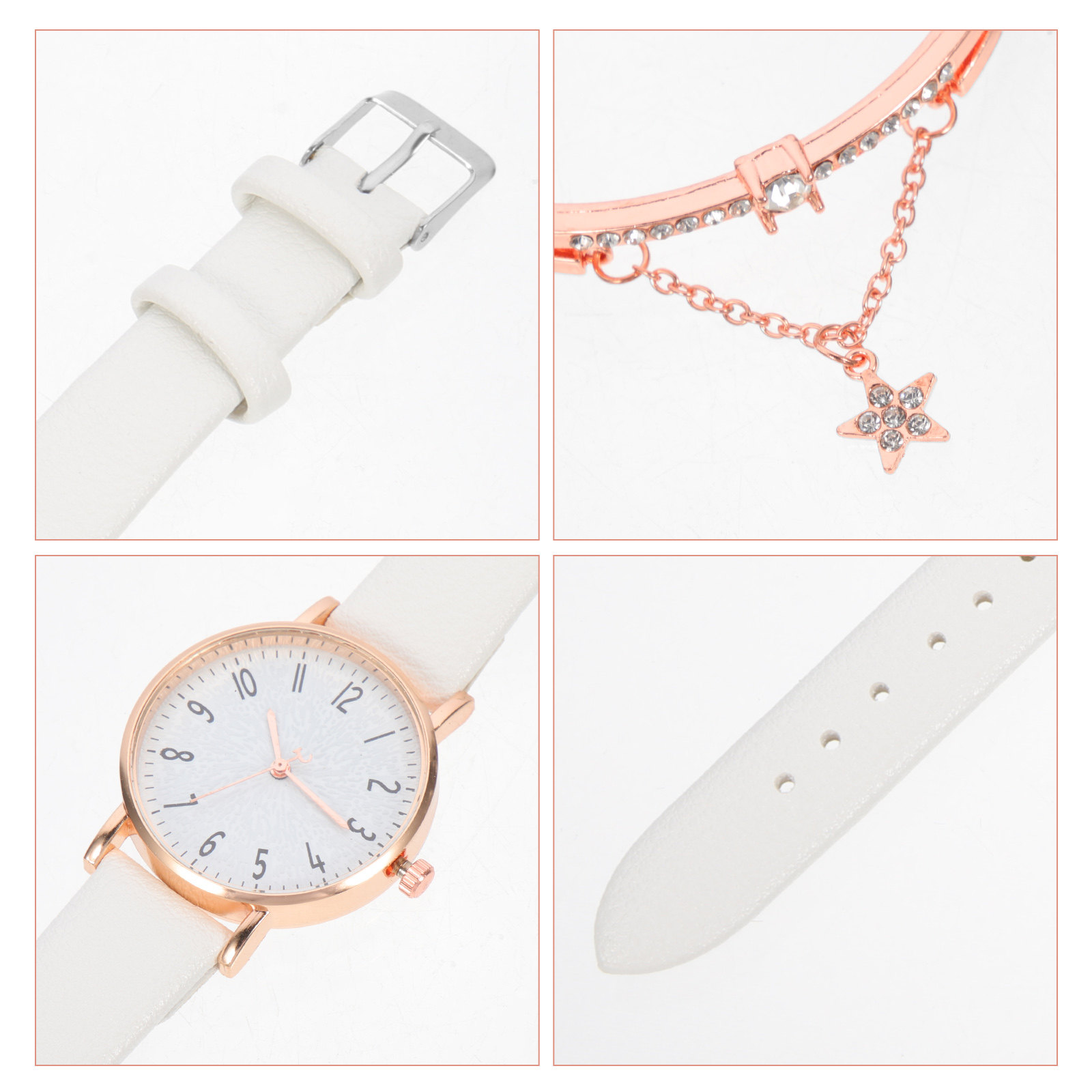 1Set Jam Tangan Wanita Quartz  - Women Formal Wear For Meeting ulasan dan harga