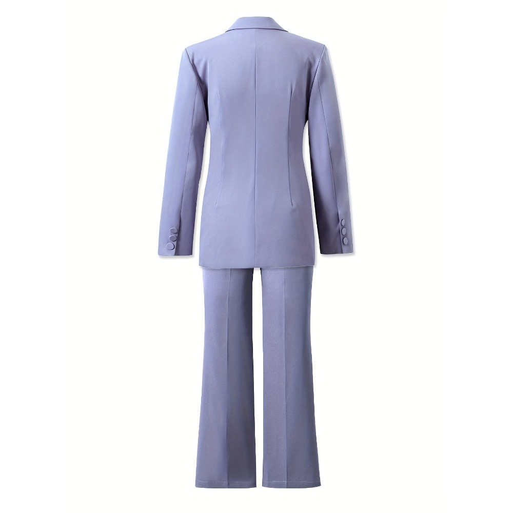Setelan jas wanita elegan deng - Tailored Trouser Wide ulasan dan harga