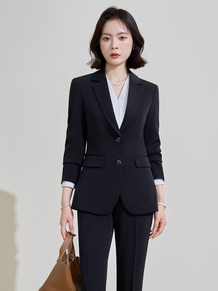 Setelan profesional warna biru - Women Formal Wear Interview ulasan dan harga