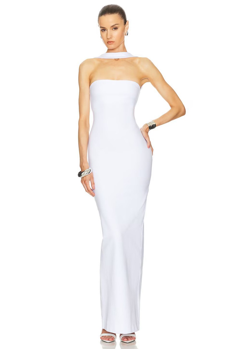 Gaun Prom Wanita Merah Model P - Women'S Holiday Formal Wear ulasan dan harga