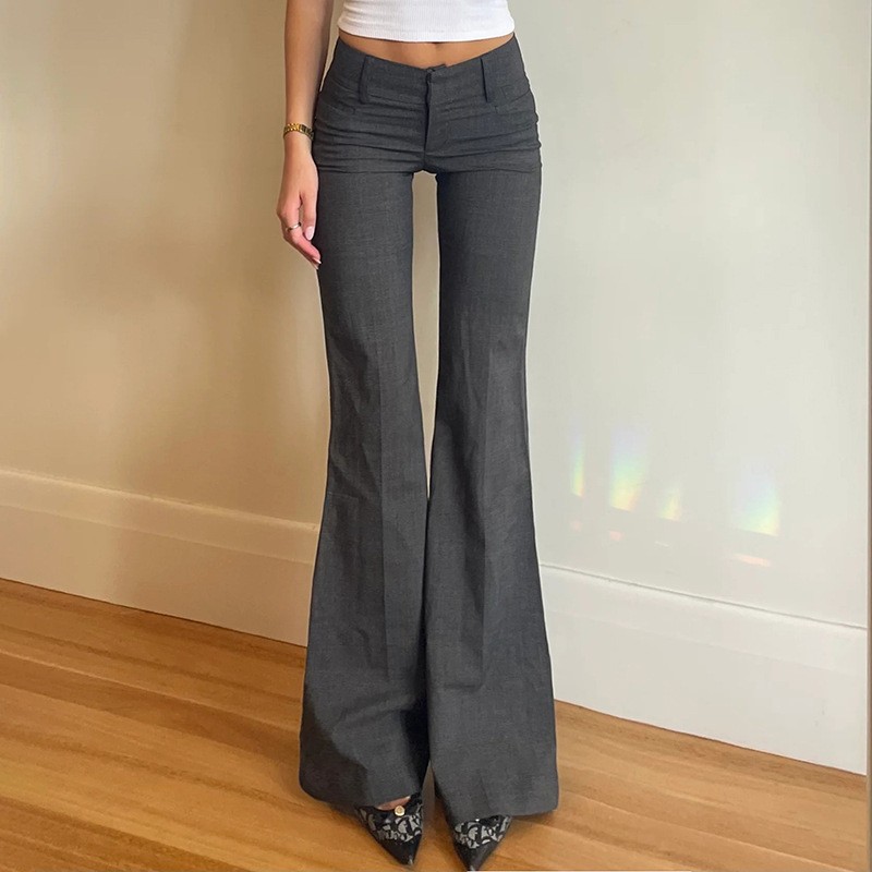 Celana Panjang Abu-abu Model M - Tailored Trouser Wide ulasan dan harga