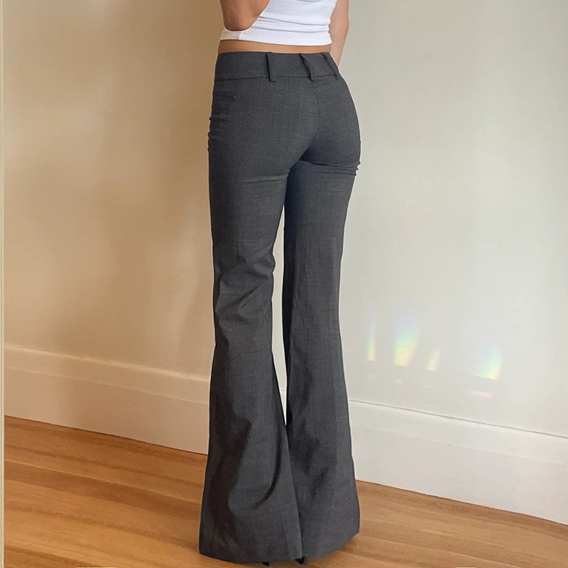 Celana Panjang Abu-abu Model M - Tailored Trouser Wide ulasan dan harga