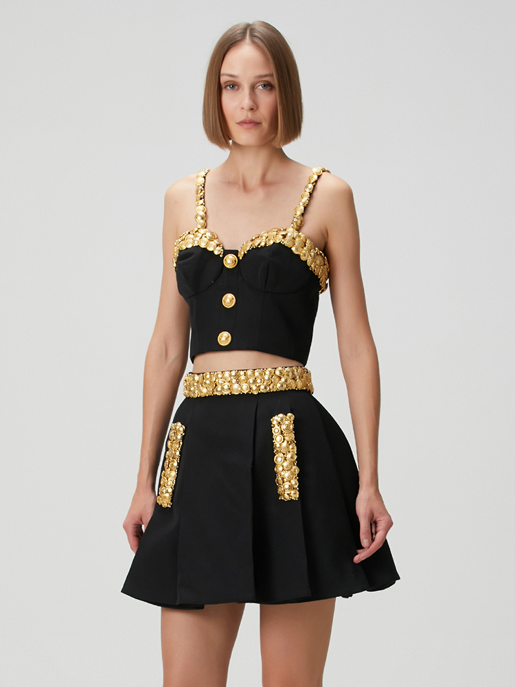 Setelan Gaun Dua Potong Warna  - Women'S Holiday Formal Wear ulasan dan harga