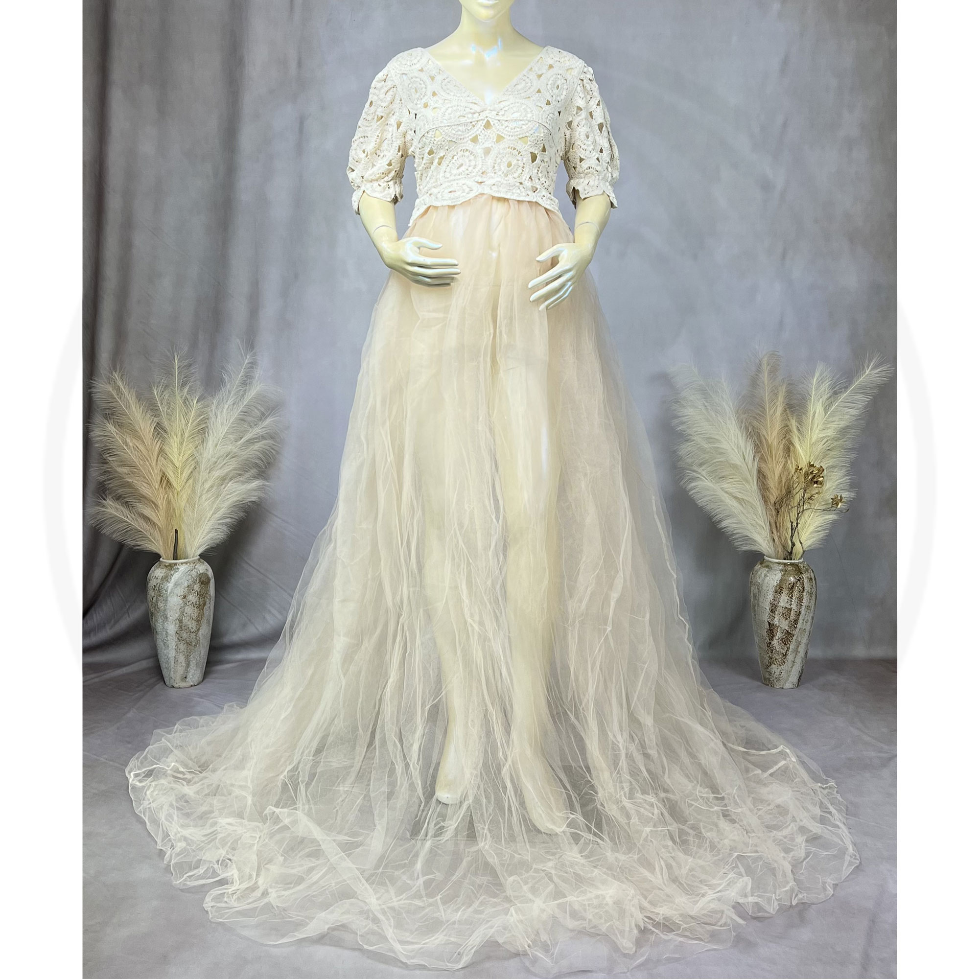 Don & Judy Bohe gaun pendek wa - Women Formal Wear Photoshoot ulasan dan harga