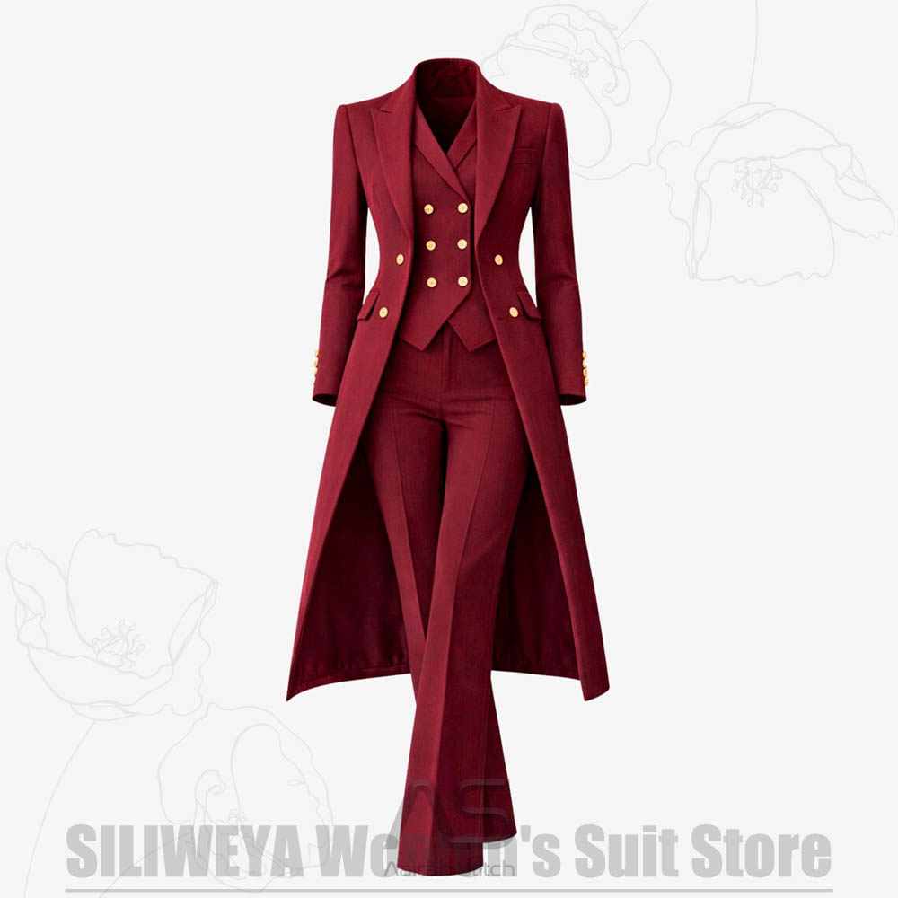 Setelan Wanita 3 Potong Jas Pa - Women'S Office Formal Wear For Ladies ulasan dan harga
