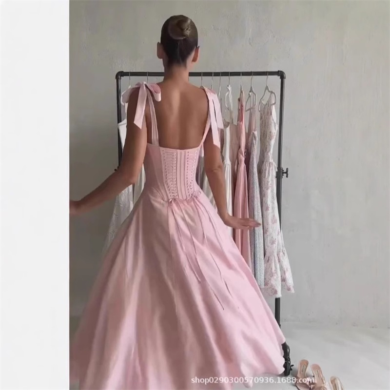 Gaun Prom Wanita Merah Muda Se - Women'S Holiday Formal Wear ulasan dan harga