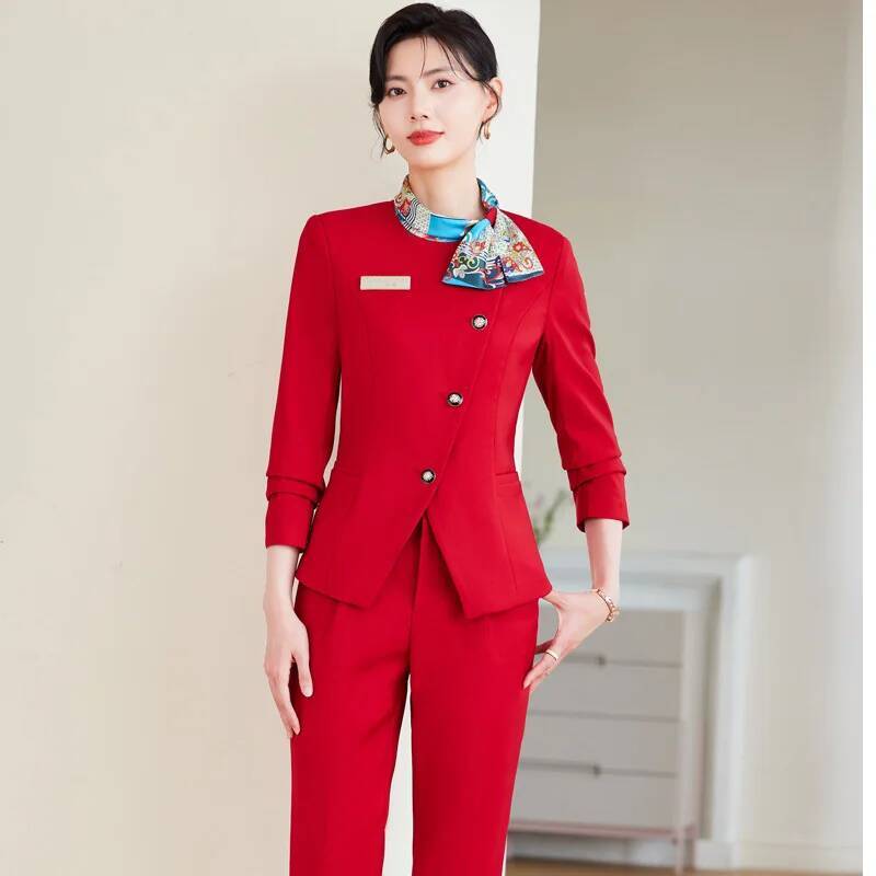 Setelan Celana Formal Elegan U - Women Formal Wear Interview ulasan dan harga