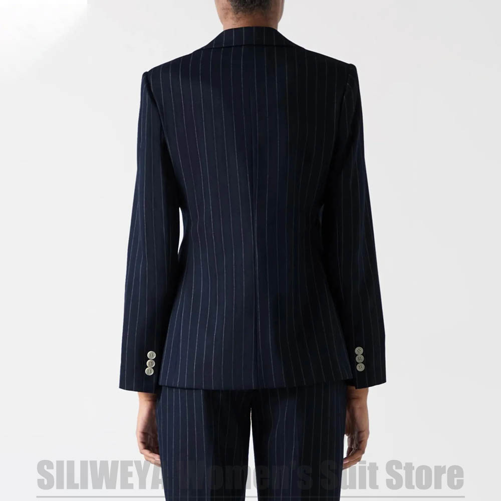 Setelan Jas Wanita Biru Dongke - Women Formal Wear For Meeting ulasan dan harga