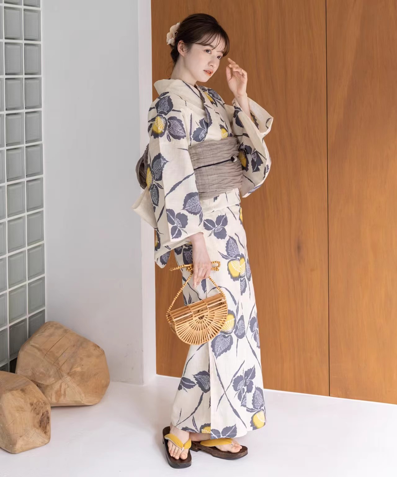 Kimono / Yukata Jepang untuk W - Women Formal Wear Photoshoot ulasan dan harga