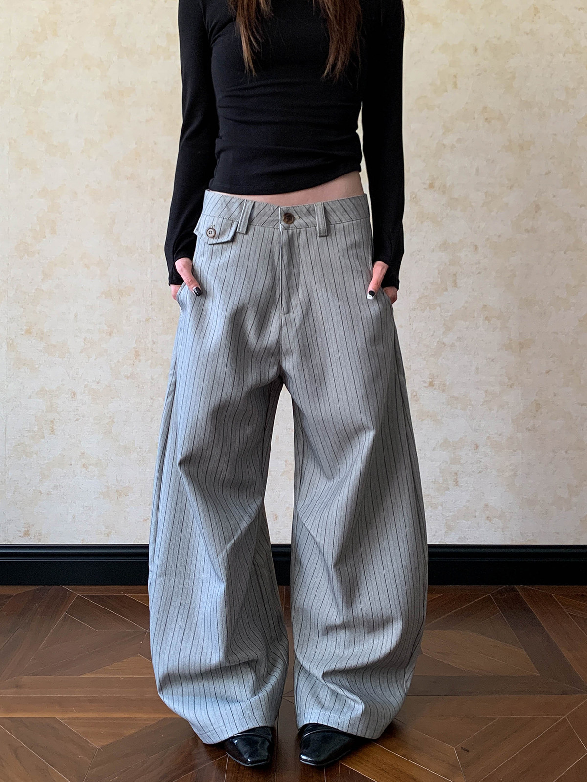 Celana Kasual Pria dan Wanita  - Tailored Trouser Wide ulasan dan harga