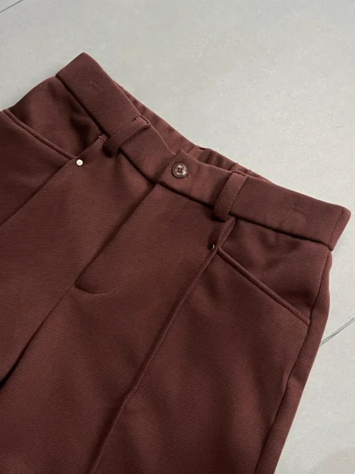 Celana Kasual Gaya Korea Celan - Tailored Trouser Wide ulasan dan harga