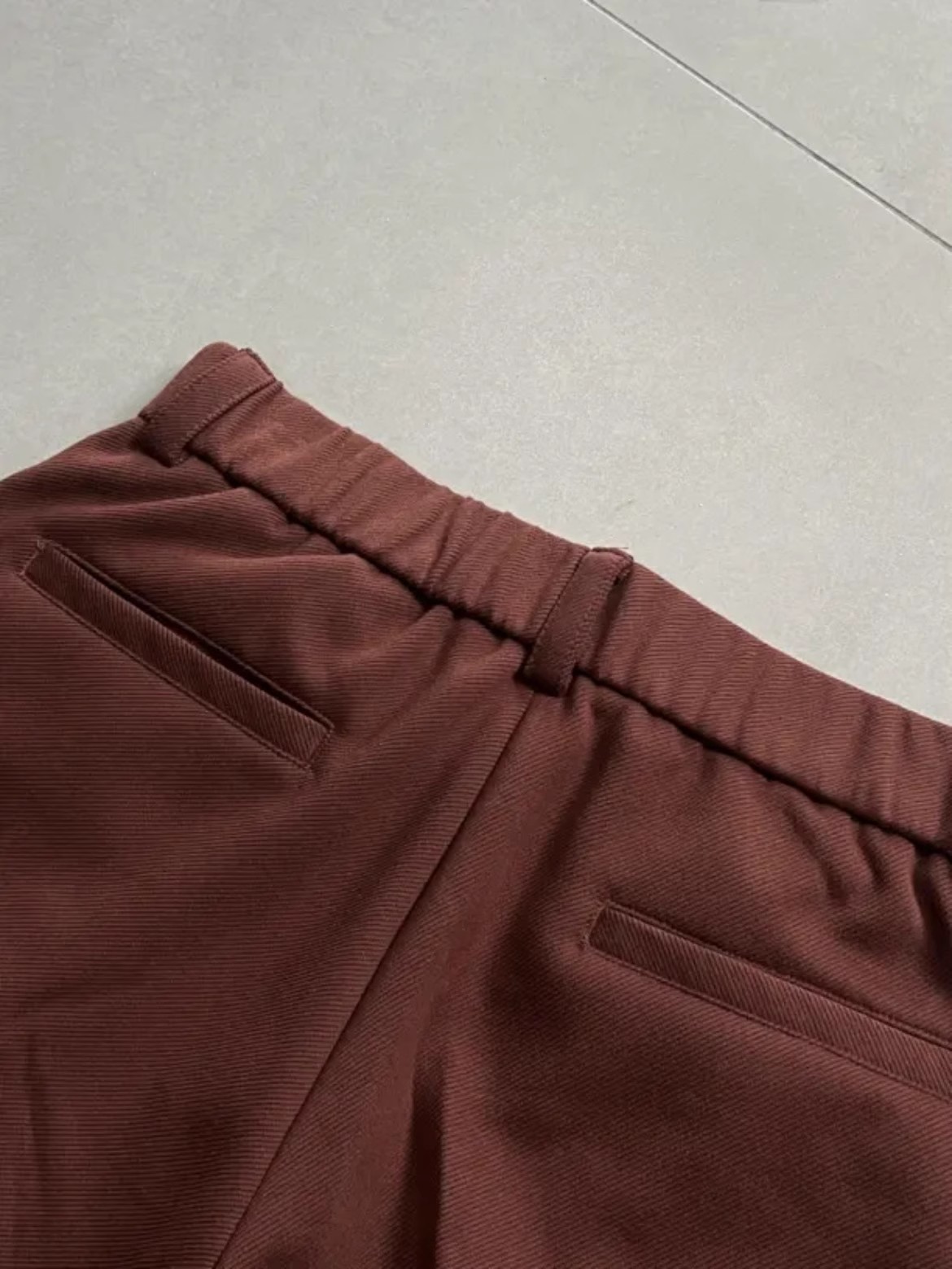 Celana Kasual Gaya Korea Celan - Tailored Trouser Wide ulasan dan harga