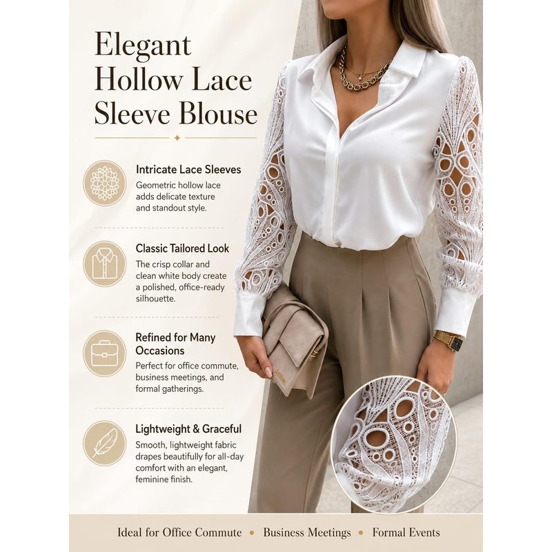 Blus Satin Wanita Kancing Depa - Women Formal Wear For Meeting ulasan dan harga